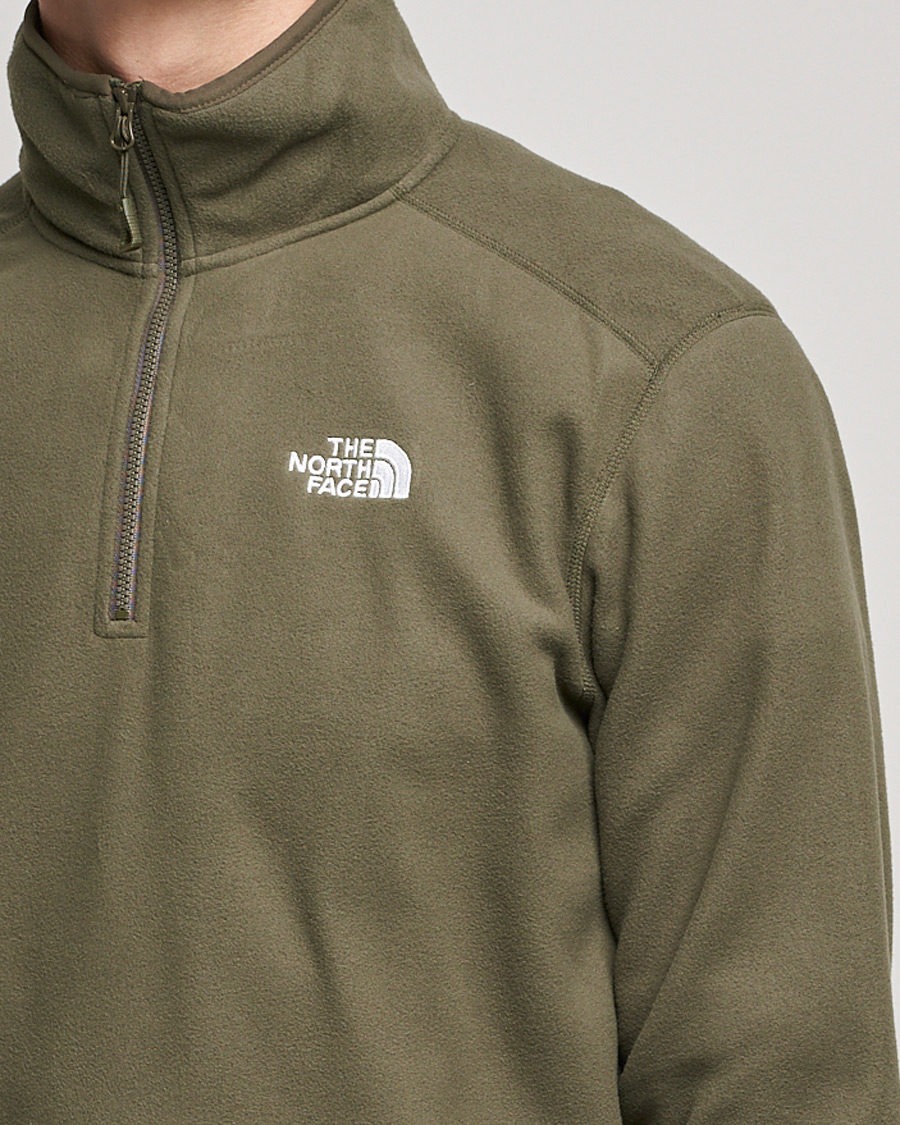 Herren | Pullover | The North Face | 100 Glacier 1/4 Zip Taupe Green