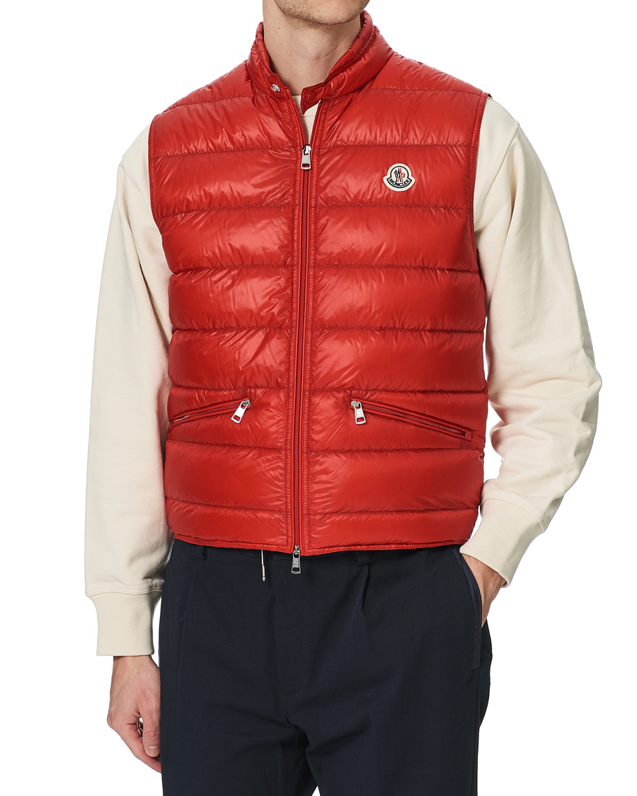 Herren | Jacken | Moncler | Gui Down Vest Red