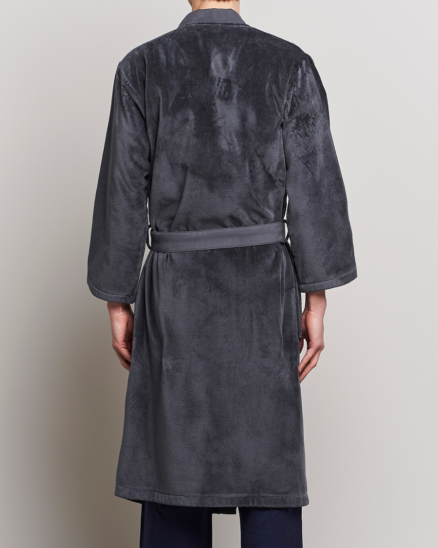 Herren | Schlafanzüge & Bademäntel | Ralph Lauren Home | Flag Sweater Bear Bathrobe Charcoal