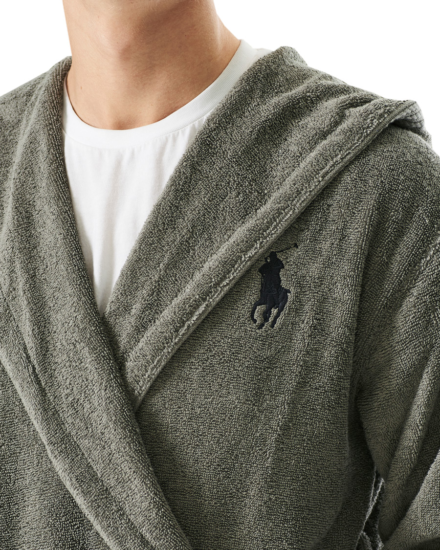 Herren | Schlafanzüge & Bademäntel | Ralph Lauren Home | Polo Player Bathrobe Pebble