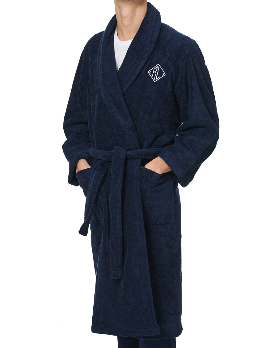 Herren | Schlafanzüge & Bademäntel | Ralph Lauren Home | Langdon Shawl Collar Bathrobe Midnight