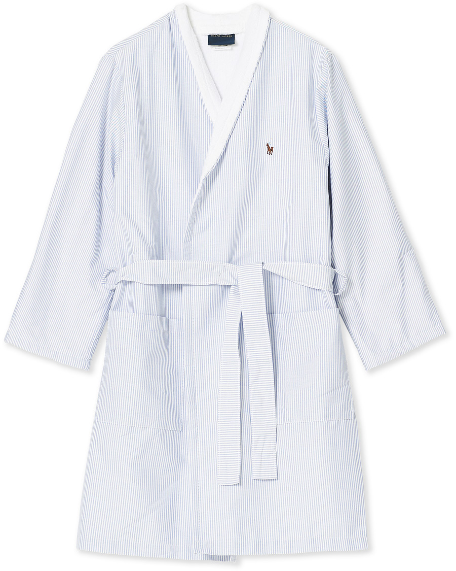 Herren | Schlafanzüge & Bademäntel | Ralph Lauren Home | Oxford Men Kimono Bathrobe Blue
