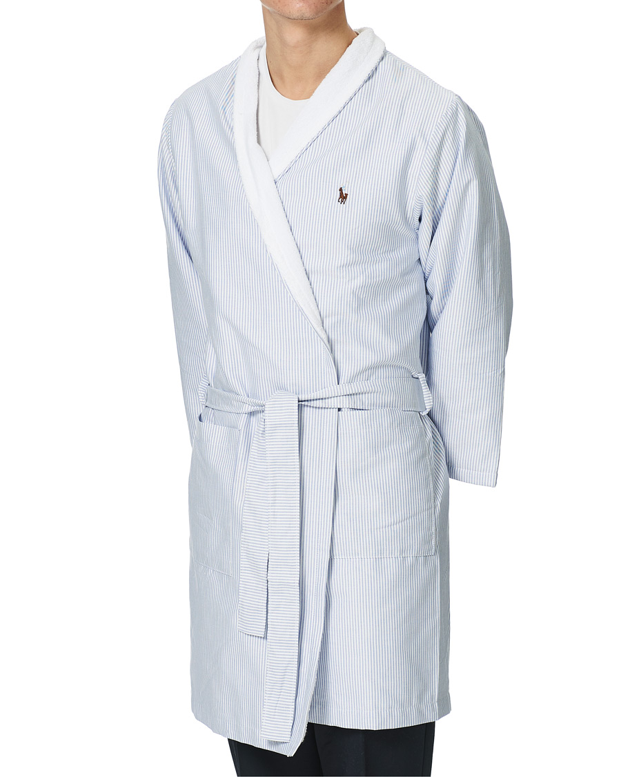 Herren | Schlafanzüge & Bademäntel | Ralph Lauren Home | Oxford Men Kimono Bathrobe Blue