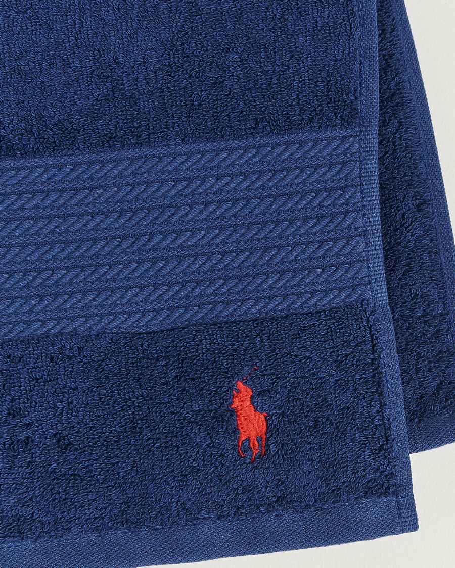Herren | Ralph Lauren Home Polo Player Guest Towel 40x75 Marine | Ralph Lauren Home | Polo Player Guest Towel 40x75 Marine