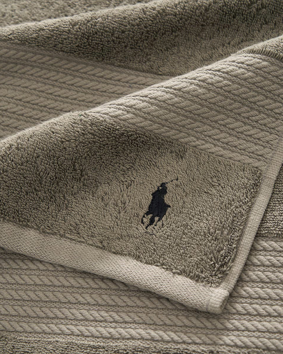 Herren | Ralph Lauren Home Polo Player Shower Towel 75x140 Pebble | Ralph Lauren Home | Polo Player Shower Towel 75x140 Pebble
