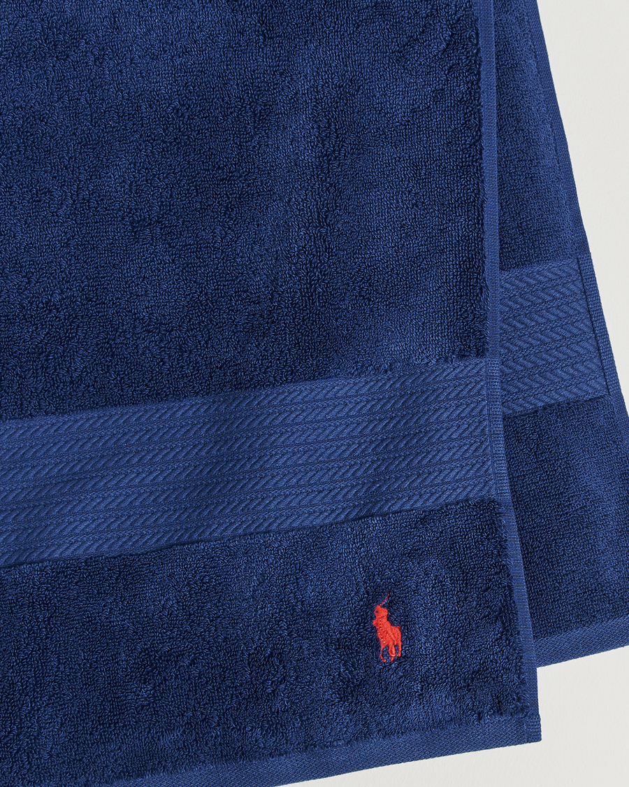 Herren | Ralph Lauren Home Polo Player Bath Sheet 90x170 Marine | Ralph Lauren Home | Polo Player Bath Sheet 90x170 Marine