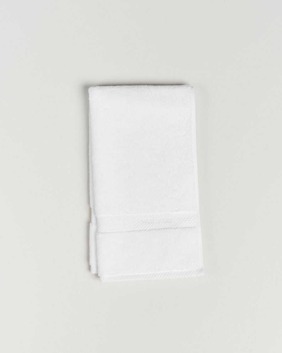 Herren | Ralph Lauren Home Avenue Guest Towel 42x70 White | Ralph Lauren Home | Avenue Guest Towel 42x70 White