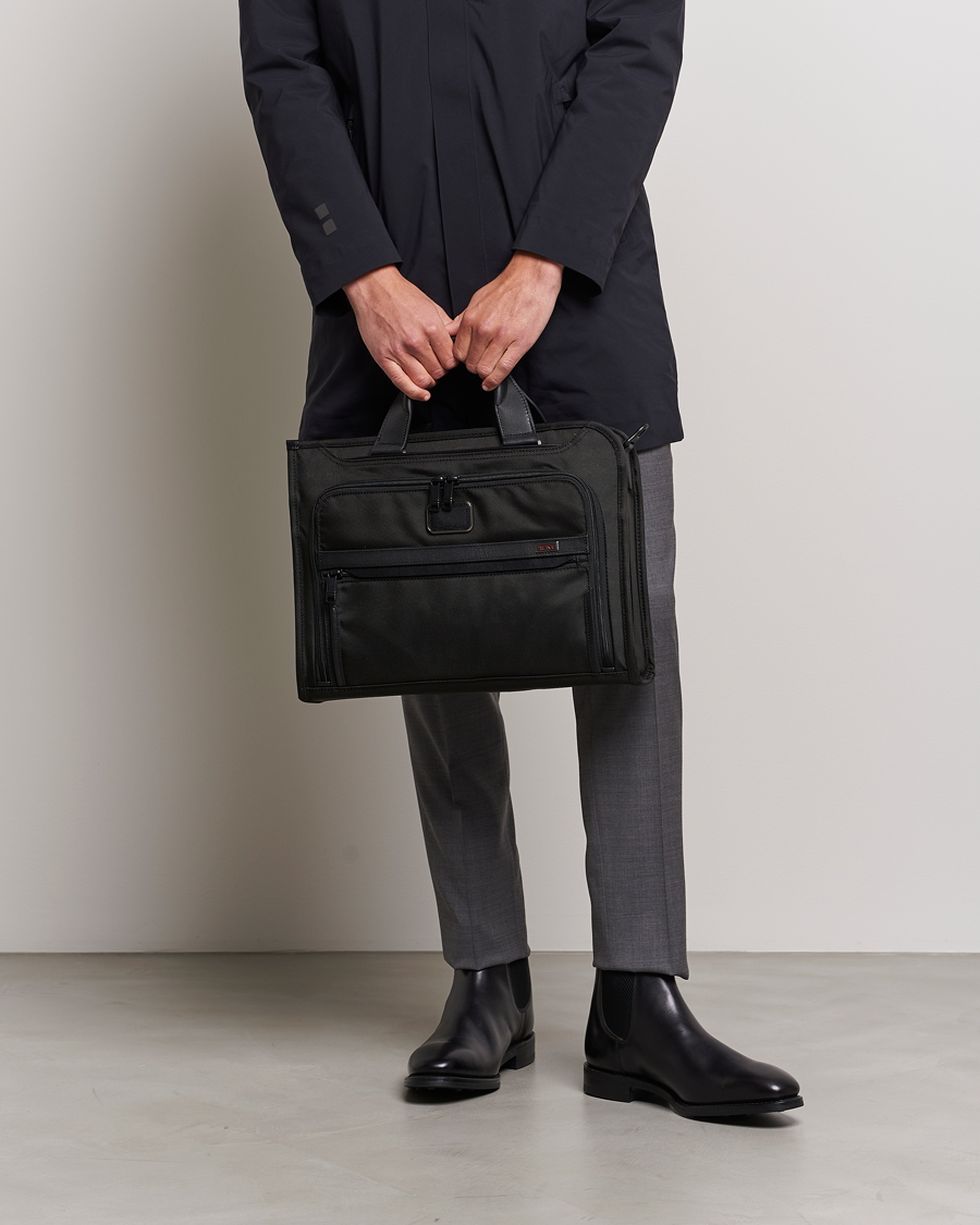 Herren | TUMI Alpha 3 Slim Deluxe Portfolio Black | TUMI | Alpha 3 Slim Deluxe Portfolio Black