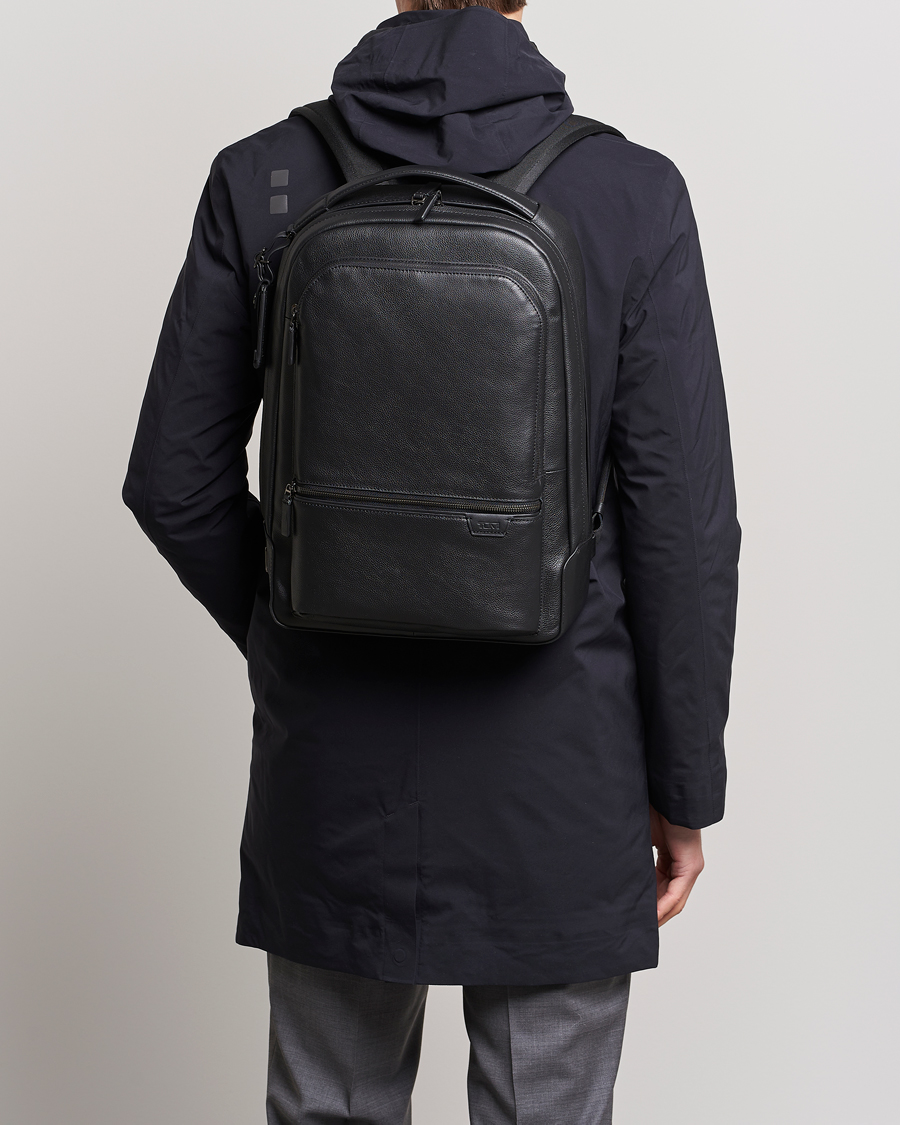 Herren | Accessoires | TUMI | Harrison Bradner Leather Backpack Black