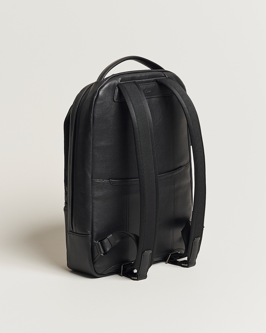 Herren | TUMI Harrison Bradner Leather Backpack Black | TUMI | Harrison Bradner Leather Backpack Black