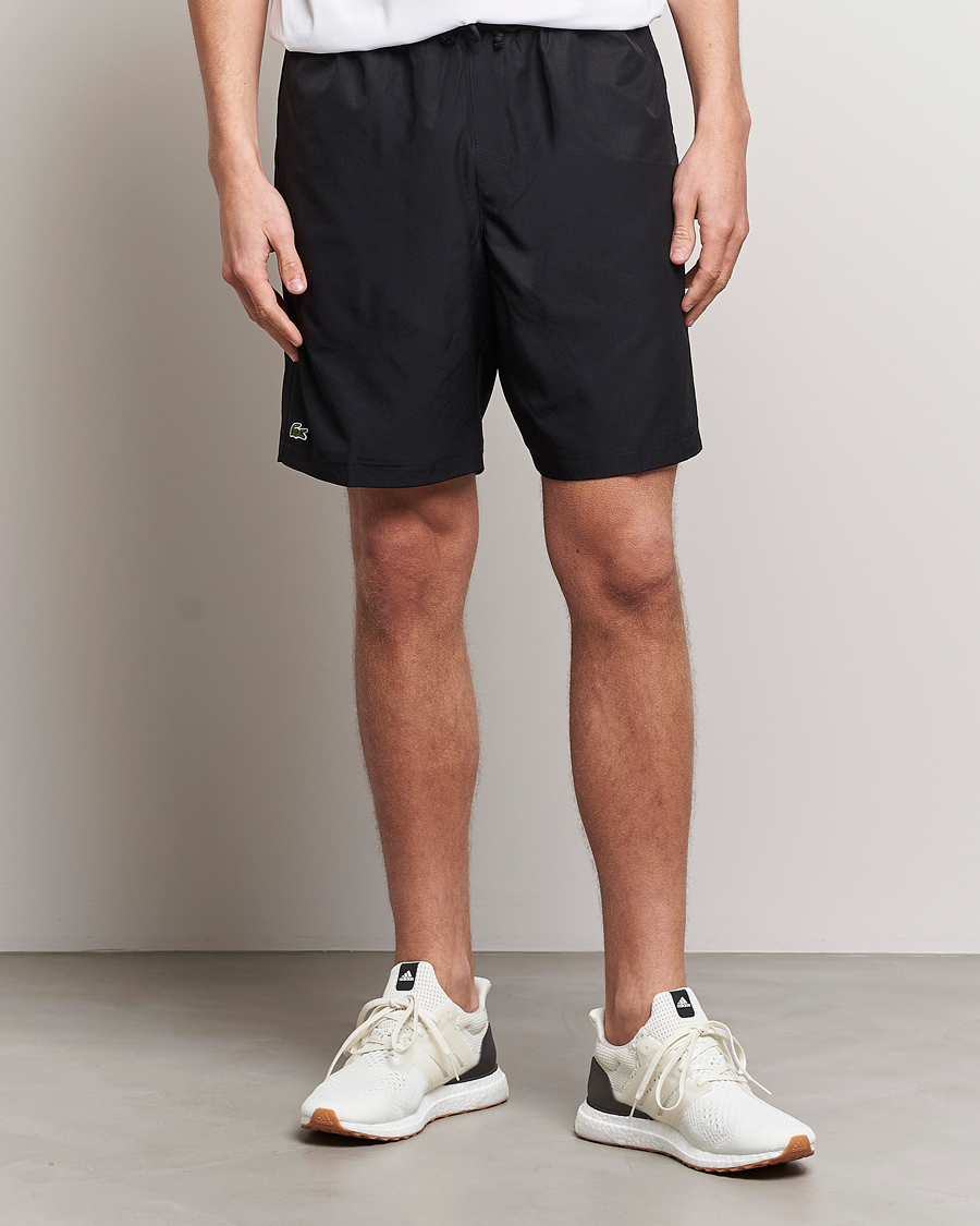 Herren | Shorts | Lacoste Sport | Performance Tennis Drawsting Shorts Black
