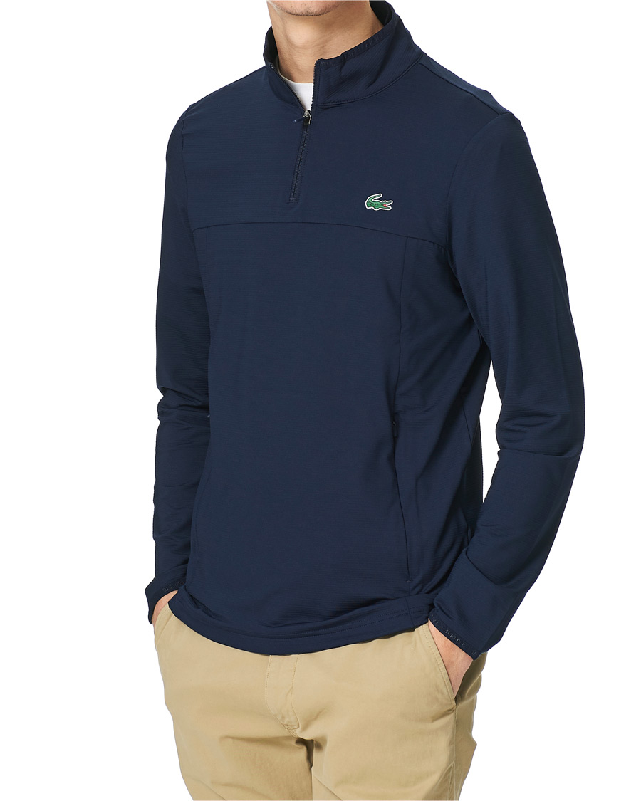 Herren | Pullover | Lacoste Sport | Performance Midlayer Half Zip Navy Blue