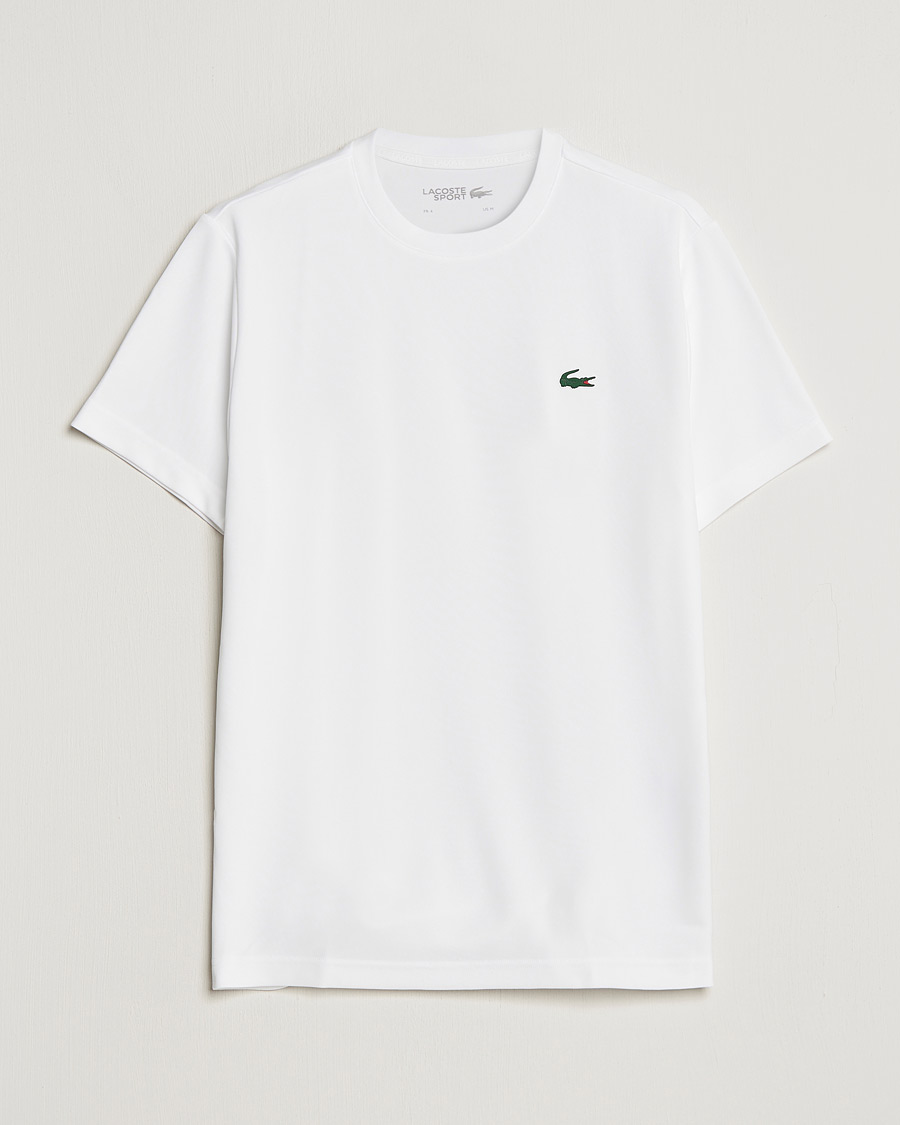 Herren | T-Shirts | Lacoste | Sport Performance Crew Neck T-Shirt White