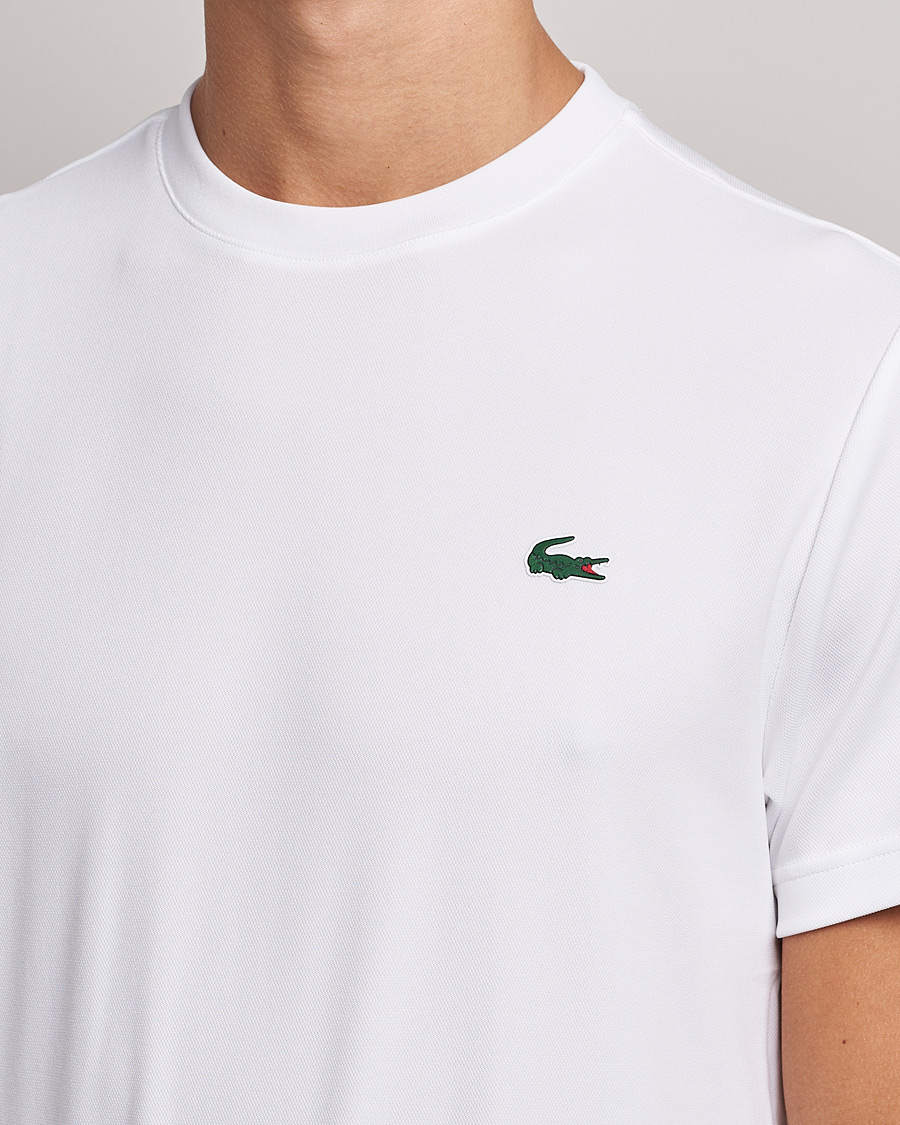 Herren | T-Shirts | Lacoste | Sport Performance Crew Neck T-Shirt White