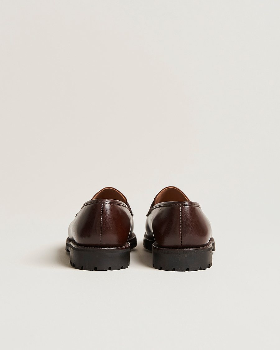 Herren | Crockett & Jones x Tärnsjö Garveri Boston Vibram Cleated Sole Dk Brown Calf | Crockett & Jones x Tärnsjö Garveri | Boston Vibram Cleated Sole Dk Brown Calf