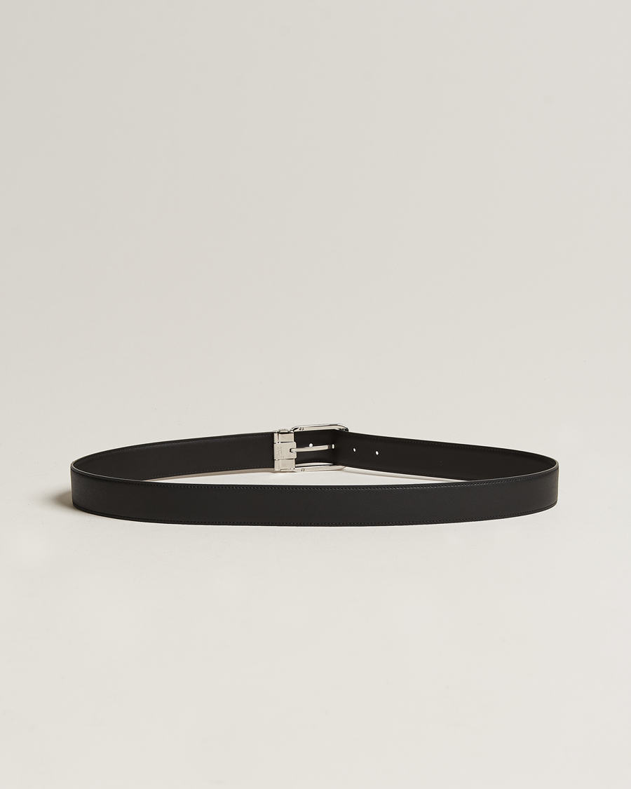 Herren | Accessoires | Montblanc | Black 35 mm Leather belt Black