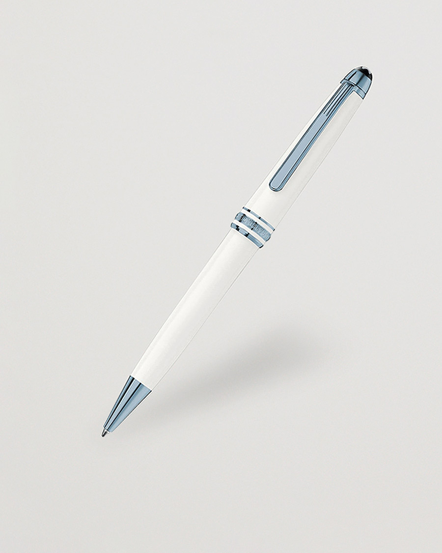 Herren | Montblanc Meisterstück Glacier Classique Ballpoint Pen White | Montblanc | Meisterstück Glacier Classique Ballpoint Pen White