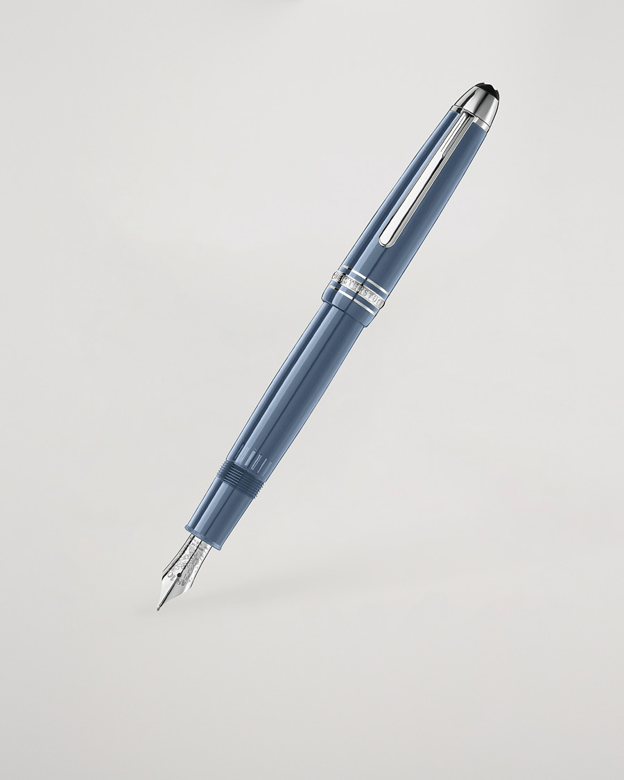 Herren | Montblanc Meisterstück Glacier LeGrand Fountain Pen Blue | Montblanc | Meisterstück Glacier LeGrand Fountain Pen Blue