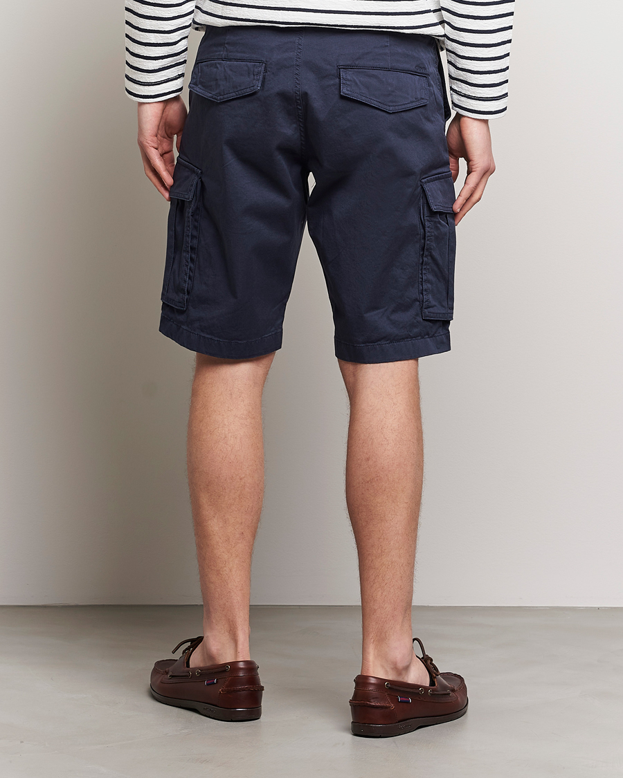 Herren | Shorts | Gant | Relaxed Twill Cargoshorts Marine