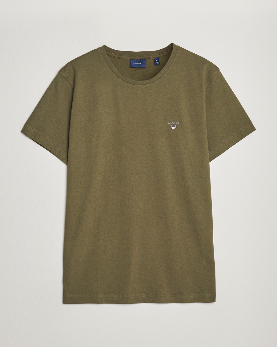 Herren | T-Shirts | GANT | The Original T-Shirt Racing Green