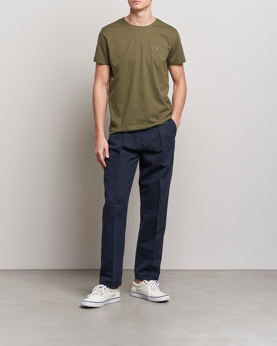 Herren | T-Shirts | GANT | The Original T-Shirt Racing Green