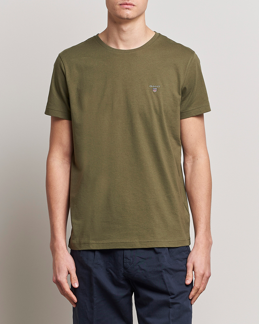 Herren | T-Shirts | GANT | The Original T-Shirt Racing Green