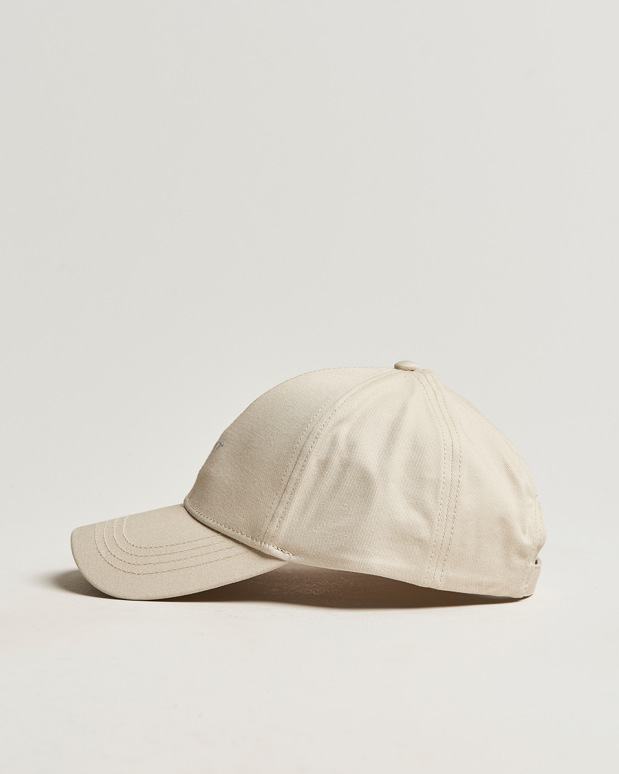 Herren | GANT High Cotton Twill Cap Putty | GANT | High Cotton Twill Cap Putty