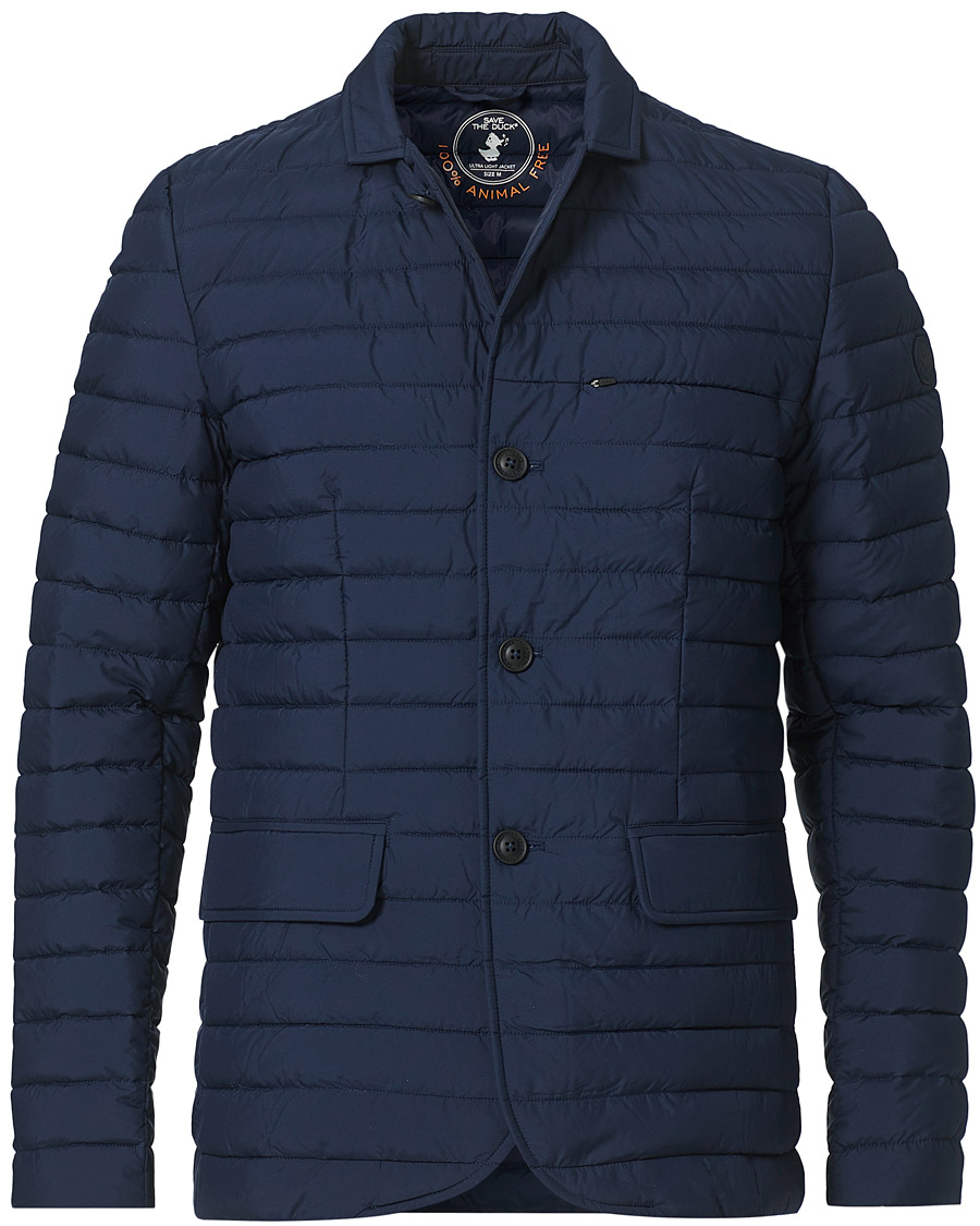 Herren | Jacken | Save The Duck | Kepler Lightweight Matt Padded Blazer Navy Blue