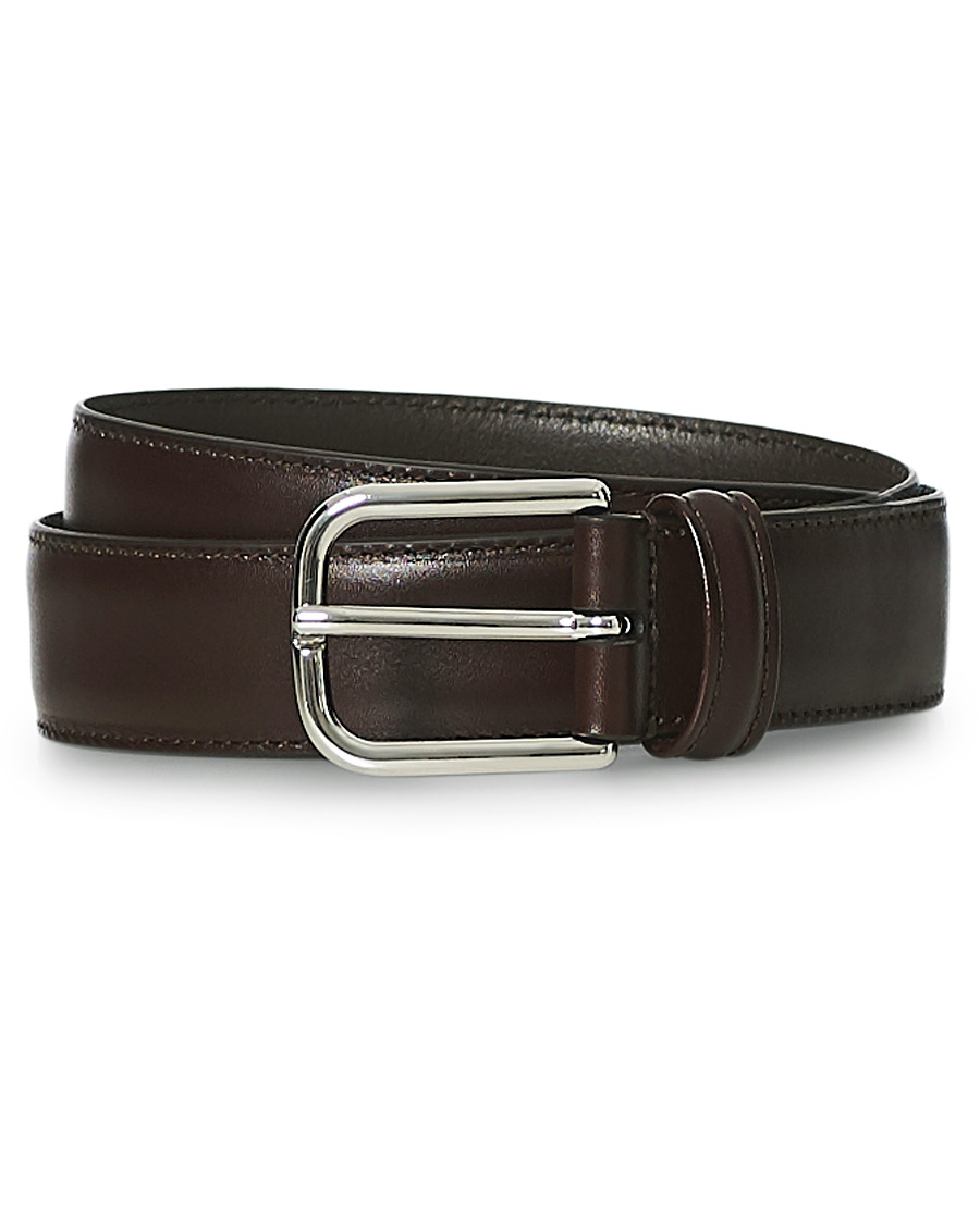 Herren | Anderson's Leather Suit Belt Brown | Anderson's | Leather Suit Belt Brown