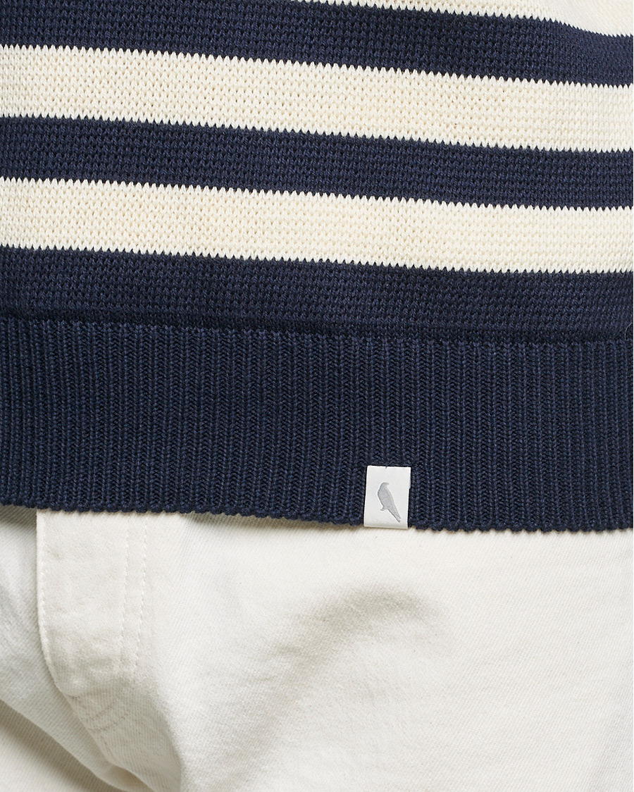Herren | Pullover | Peregrine | Richmond Knitted Rugby Shirt Navy/White