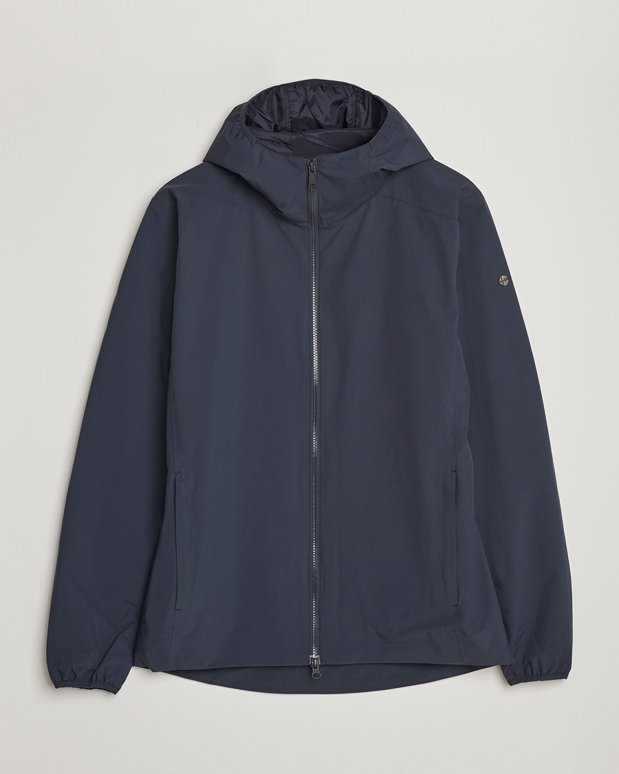 Herren | Jacken | Scandinavian Edition | Hood Waterproof Jacket Midnight Blue