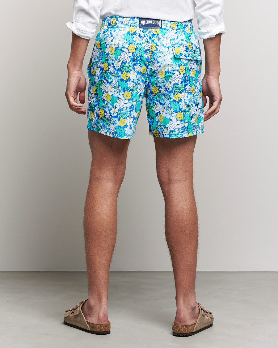 Herren | Badehosen | Vilebrequin | Moorea Swim Shorts Blue Lazuli