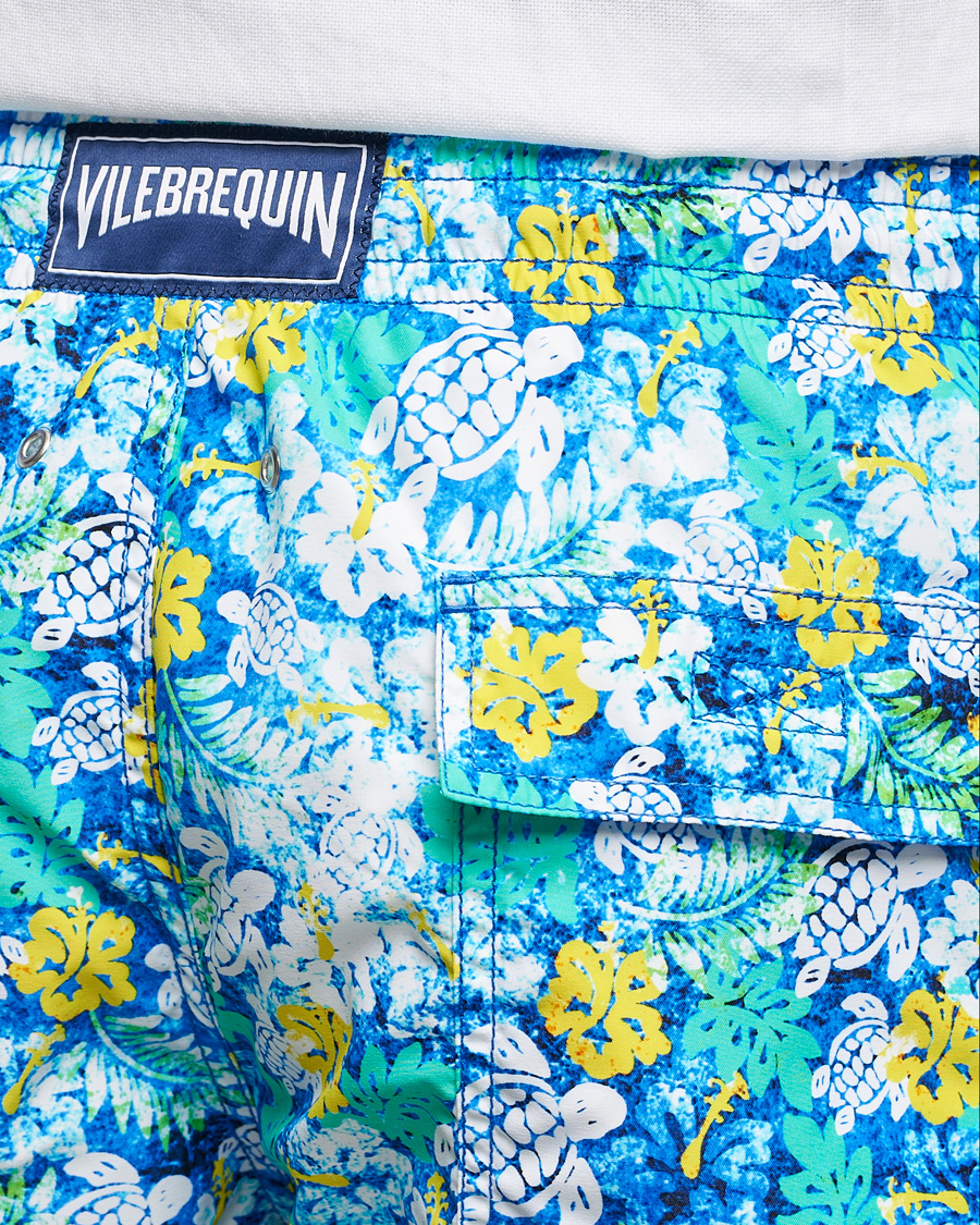 Herren | Badehosen | Vilebrequin | Moorea Swim Shorts Blue Lazuli