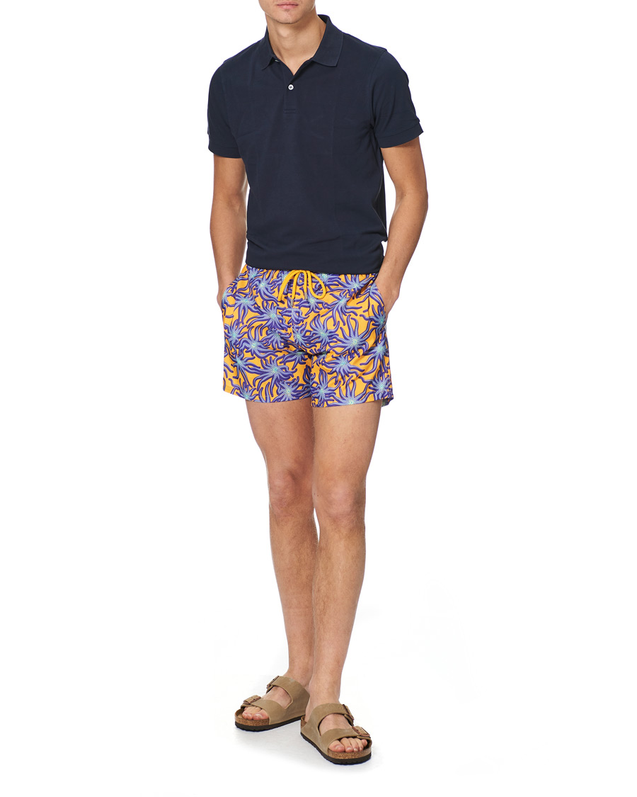 Herren | Badehosen | Vilebrequin | Mahina Swim Shorts Jaune Nashi