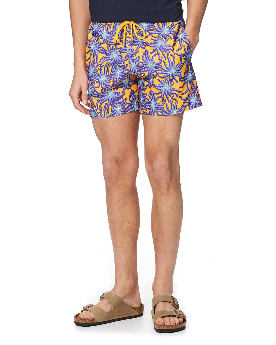 Herren | Badehosen | Vilebrequin | Mahina Swim Shorts Jaune Nashi