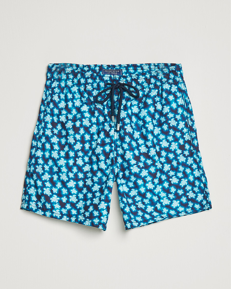 Herren | Badehosen | Vilebrequin | Moorea Swim Shorts Bleu Marine