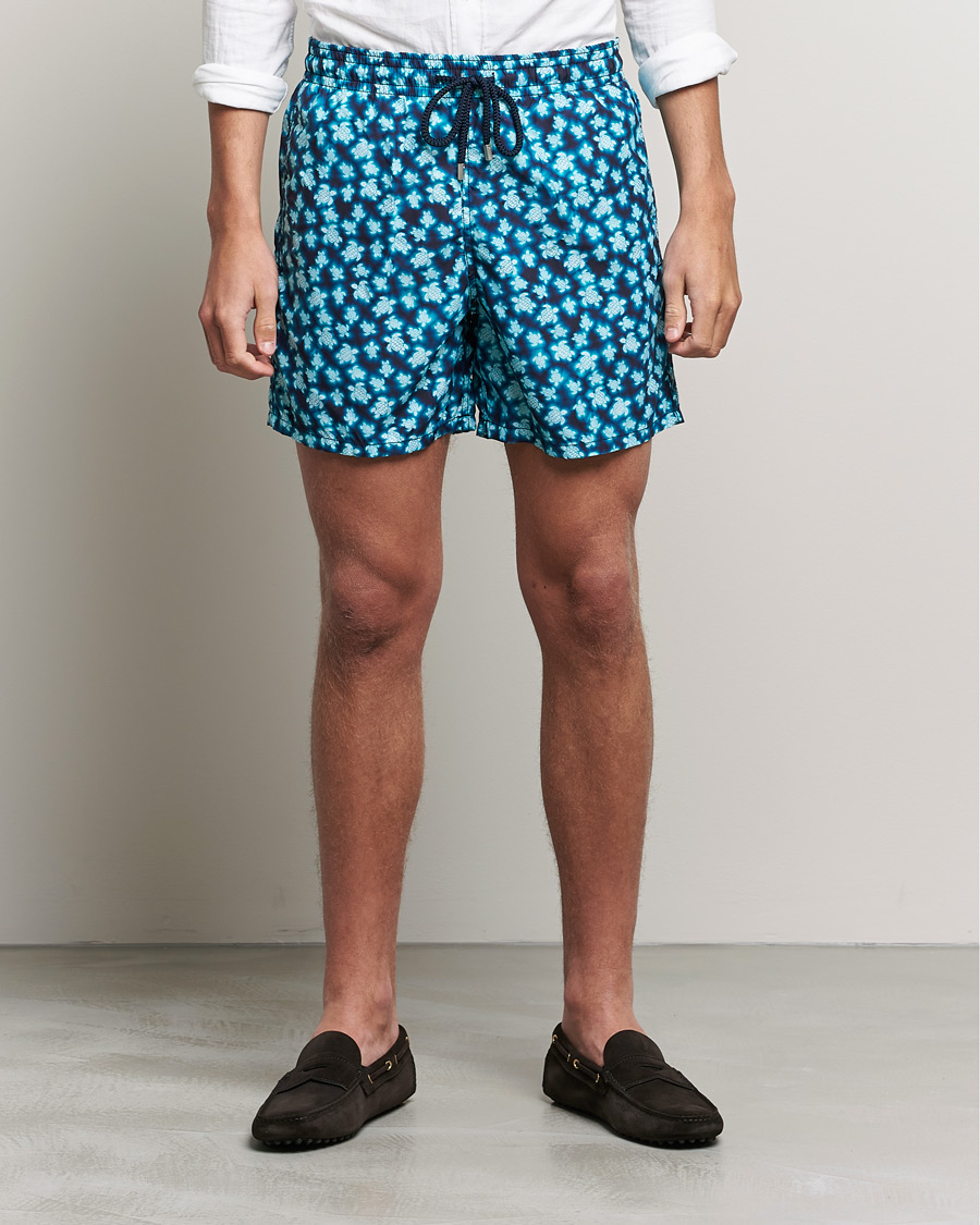 Herren | Badehosen | Vilebrequin | Moorea Swim Shorts Bleu Marine