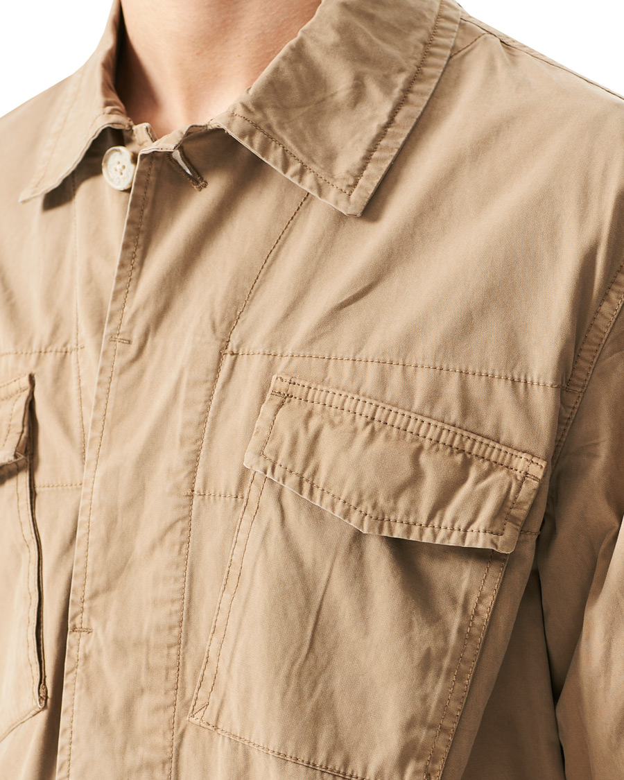 Herren | Hemden | Woolrich | Military Cotton Field Shirt Jacket Khaki