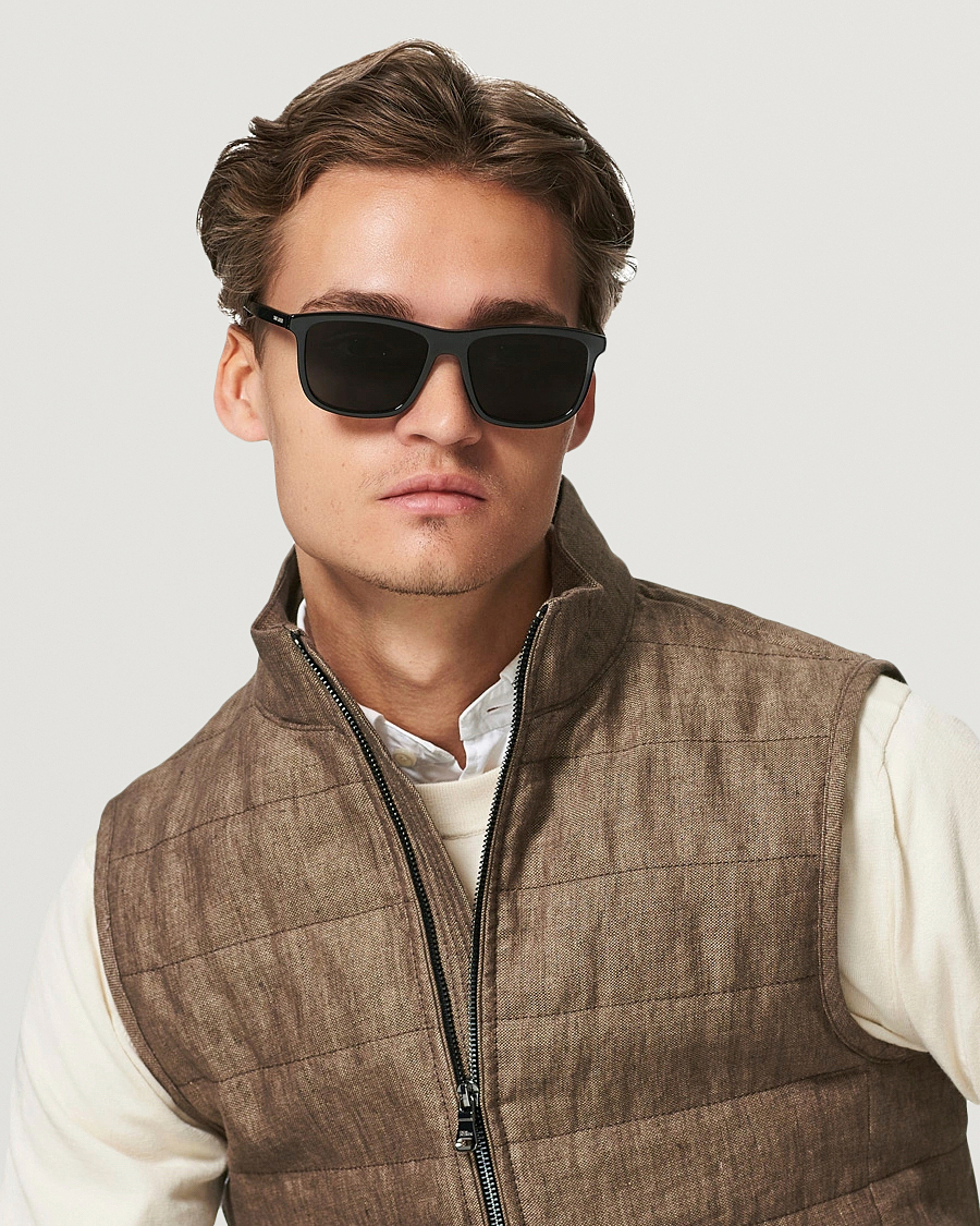 Herren | Saint Laurent SL 501 Sunglasses Black/Black | Saint Laurent | SL 501 Sunglasses Black/Black