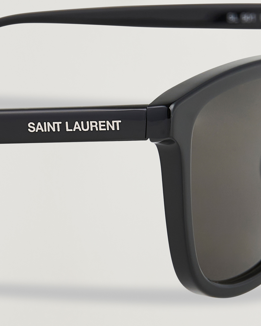 Herren | Saint Laurent SL 501 Sunglasses Black/Black | Saint Laurent | SL 501 Sunglasses Black/Black