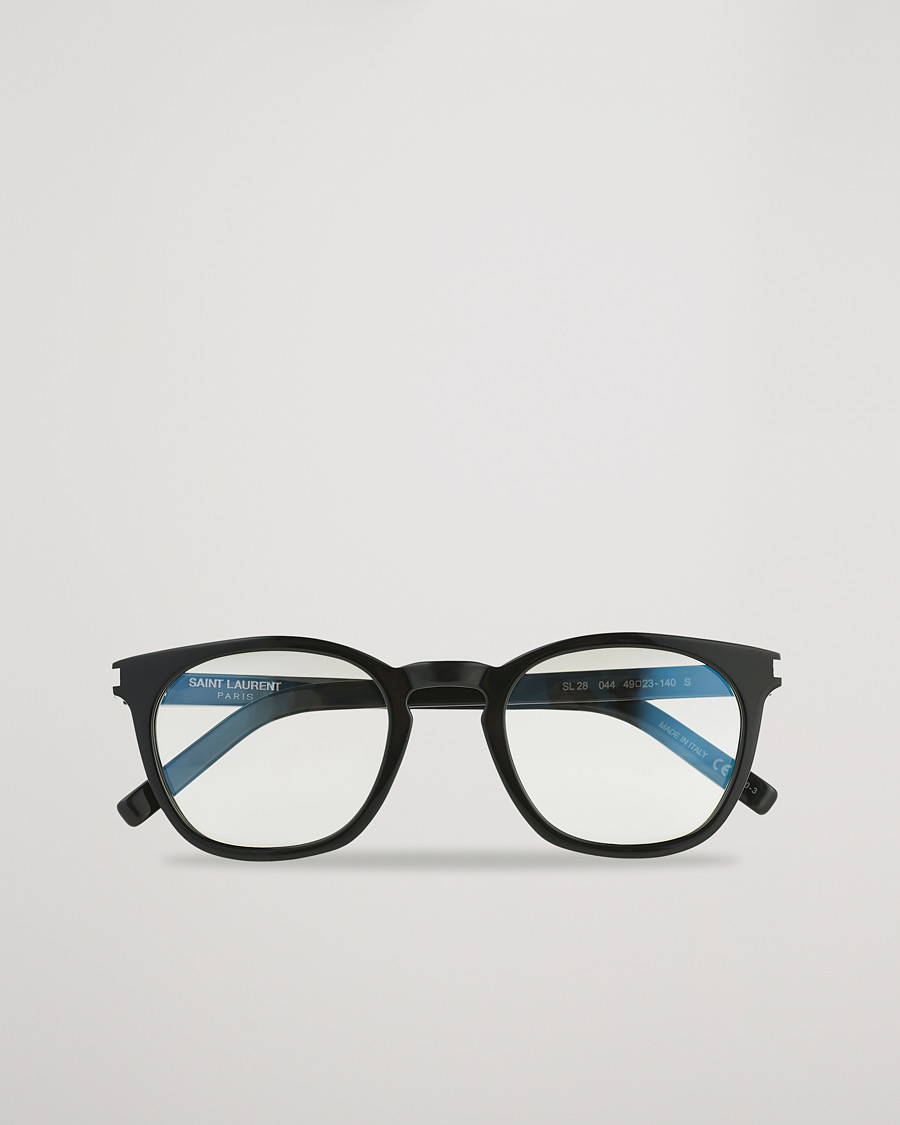 Herren | Sonnenbrillen | Saint Laurent | SL28 Photochromic Sunglasses Black/Transparent
