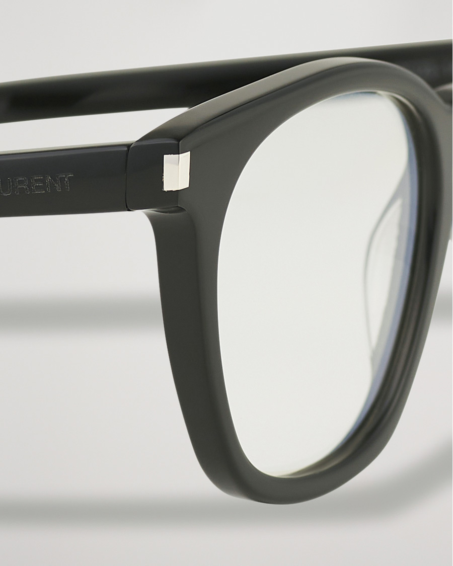 Herren | Sonnenbrillen | Saint Laurent | SL28 Photochromic Sunglasses Black/Transparent