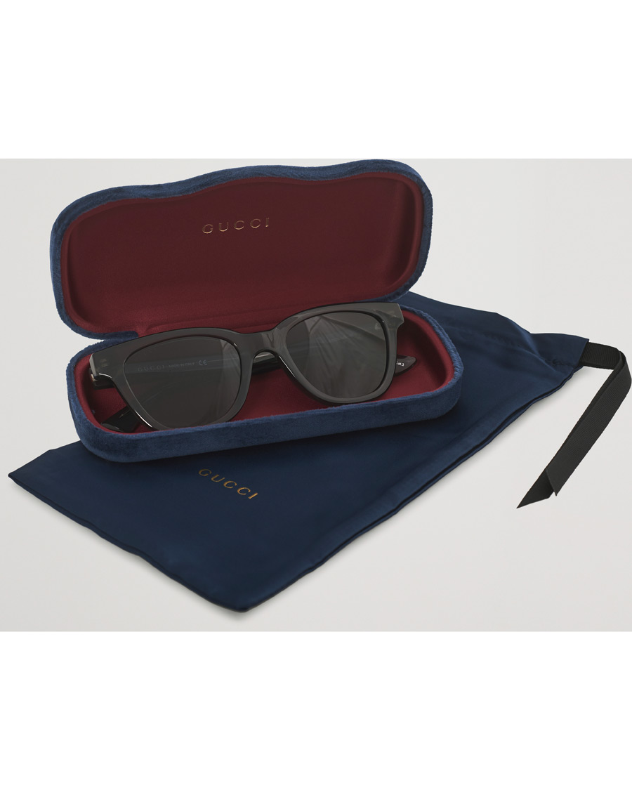 Herren | Gucci GG1116S Sunglasses Grey/Blue | Gucci | GG1116S Sunglasses Grey/Blue