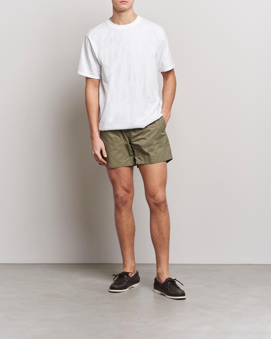 Herren | Badehosen | Colorful Standard | Classic Organic Swim Shorts Dusty Olive