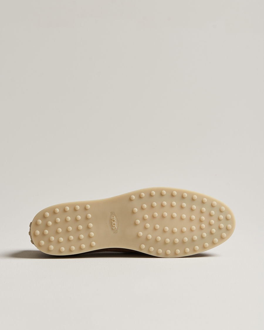 Herren | Tod's Raffia Loafer Brown Suede | Tod's | Raffia Loafer Brown Suede