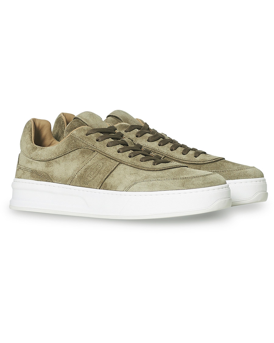 Herren | Tod's Cassetta Alta Sneaker Taupe Suede | Tod's | Cassetta Alta Sneaker Taupe Suede
