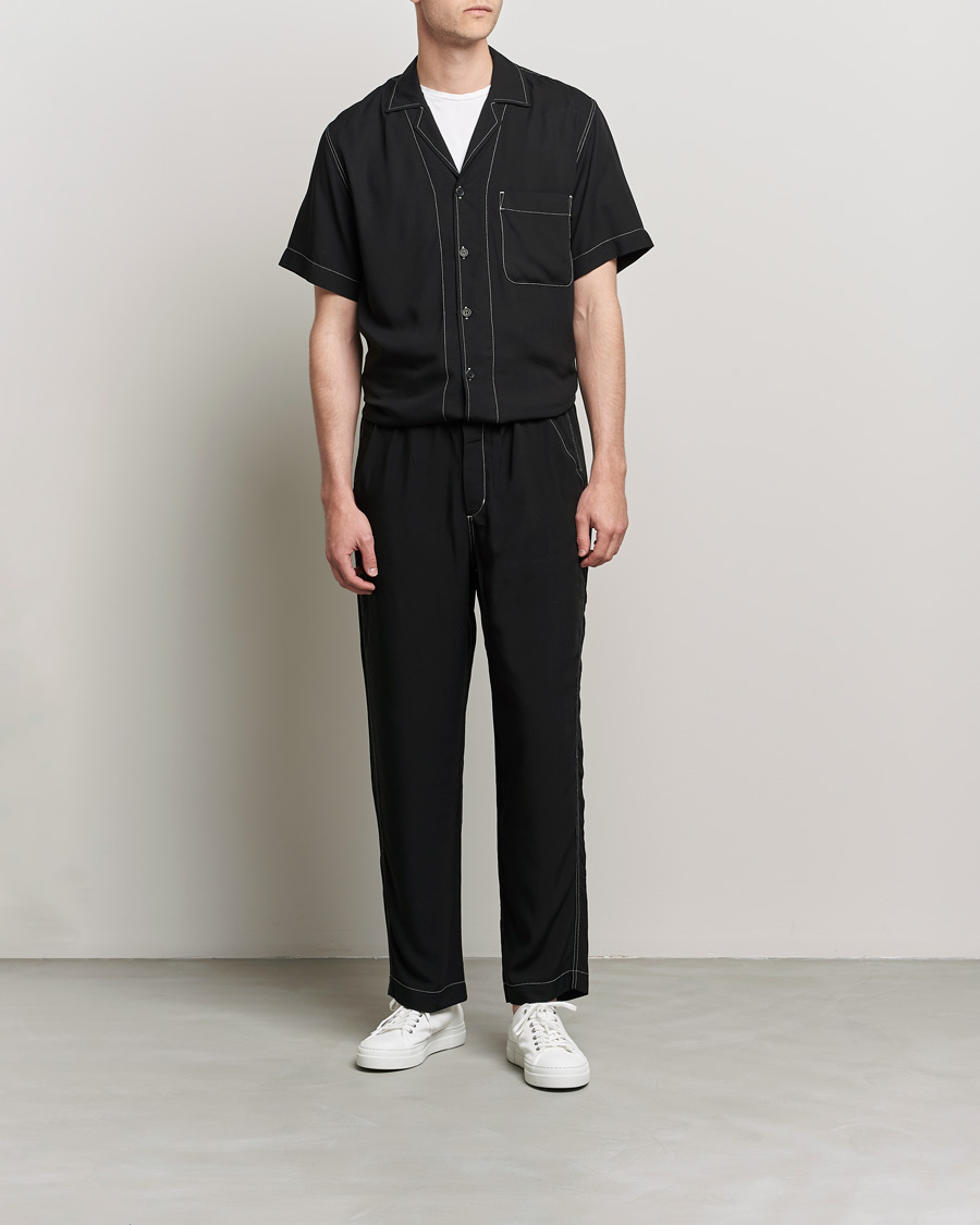 Herren | Hemden | CDLP | Short Sleeve Pool Shirt Black