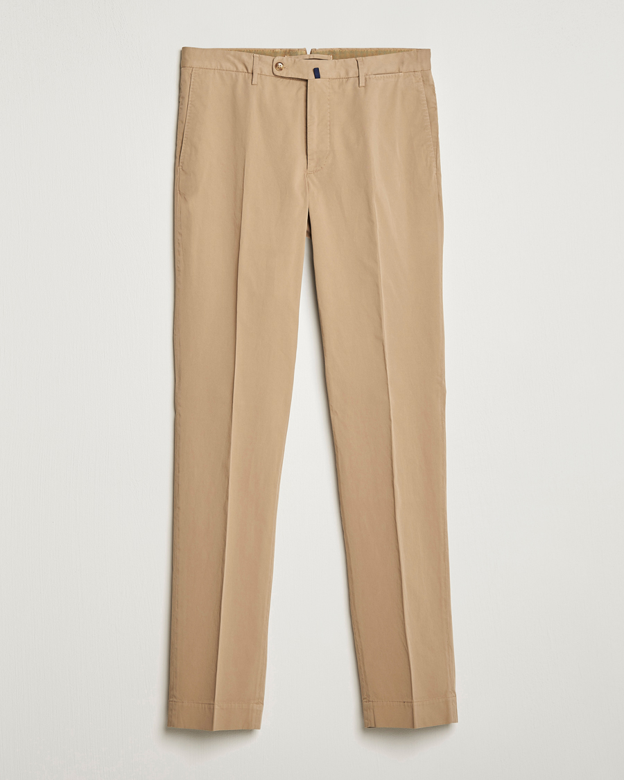 Herren | Hosen | Incotex | Regular Fit Comfort Chinos Beige