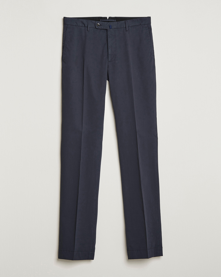 Herren | Hosen | Incotex | Regular Fit Comfort Chinos Navy