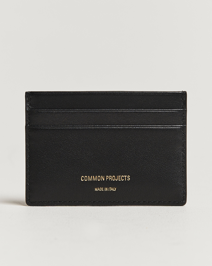 Herren | Common Projects Nappa Card Holder Black | Common Projects | Nappa Card Holder Black